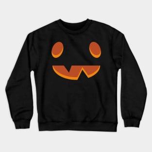 Pumpkin face Crewneck Sweatshirt